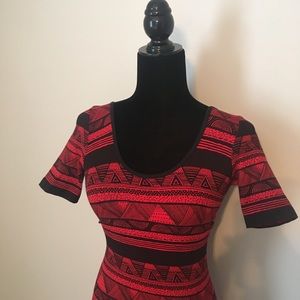 American Apparel Double U-Neck Mini Dress